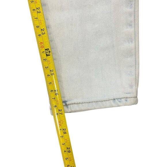 Old Navy Womens Rockstar Super Skinny High Rise Button Fly Light Wash Jeans Sz 4 - Picture 6 of 8